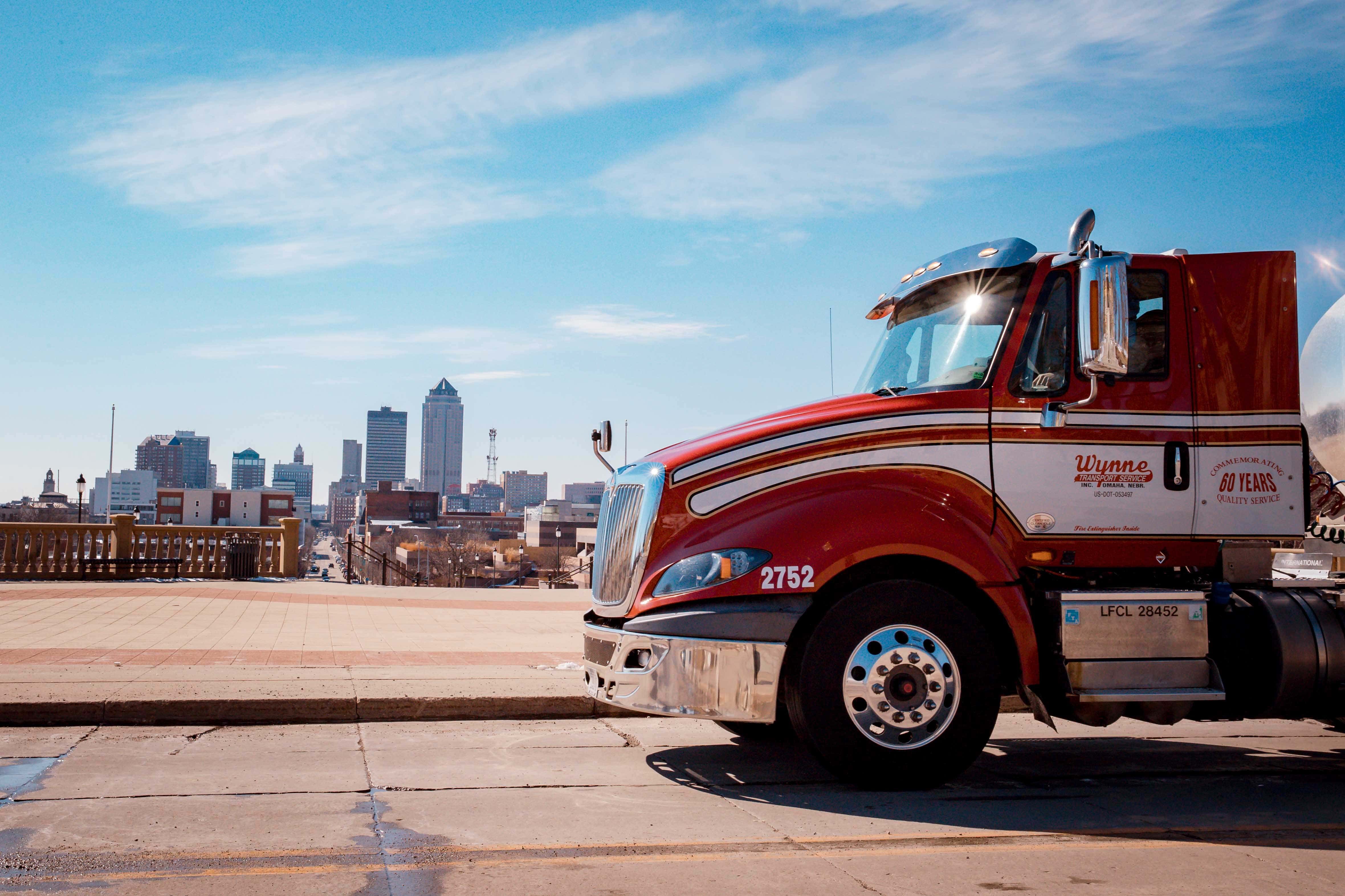 Local Des Moines Truck Driver Job Wynne Transport Service